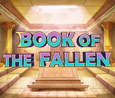 Book of the Fallen online game logo by Pragmatic Play on bizzocasinohu.eu