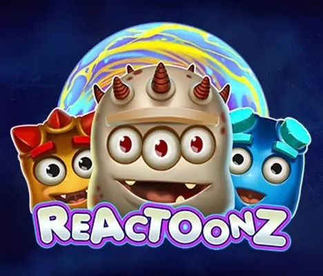 Enjoy Reactoonz by Play’n GO – logo hosted on bizzocasinohu.eu